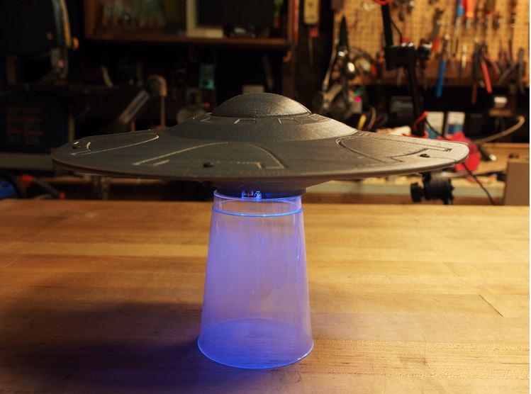 UFO Flying Saucer with Circuit Playground Express